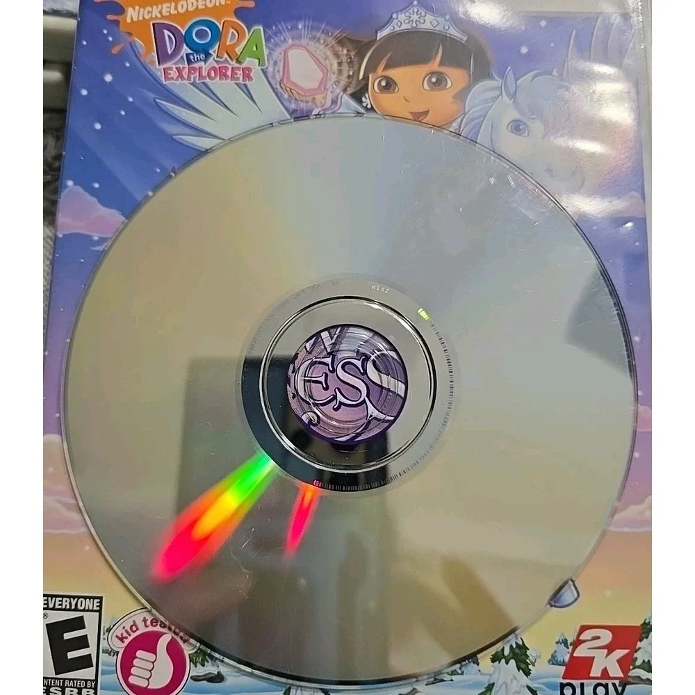 Set Of Two Wii Games: Dora Saves The Snow Princess, Bakugan Battle Brawlers